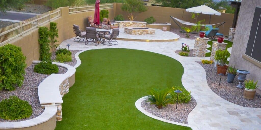 backyard artificial turf ideas 