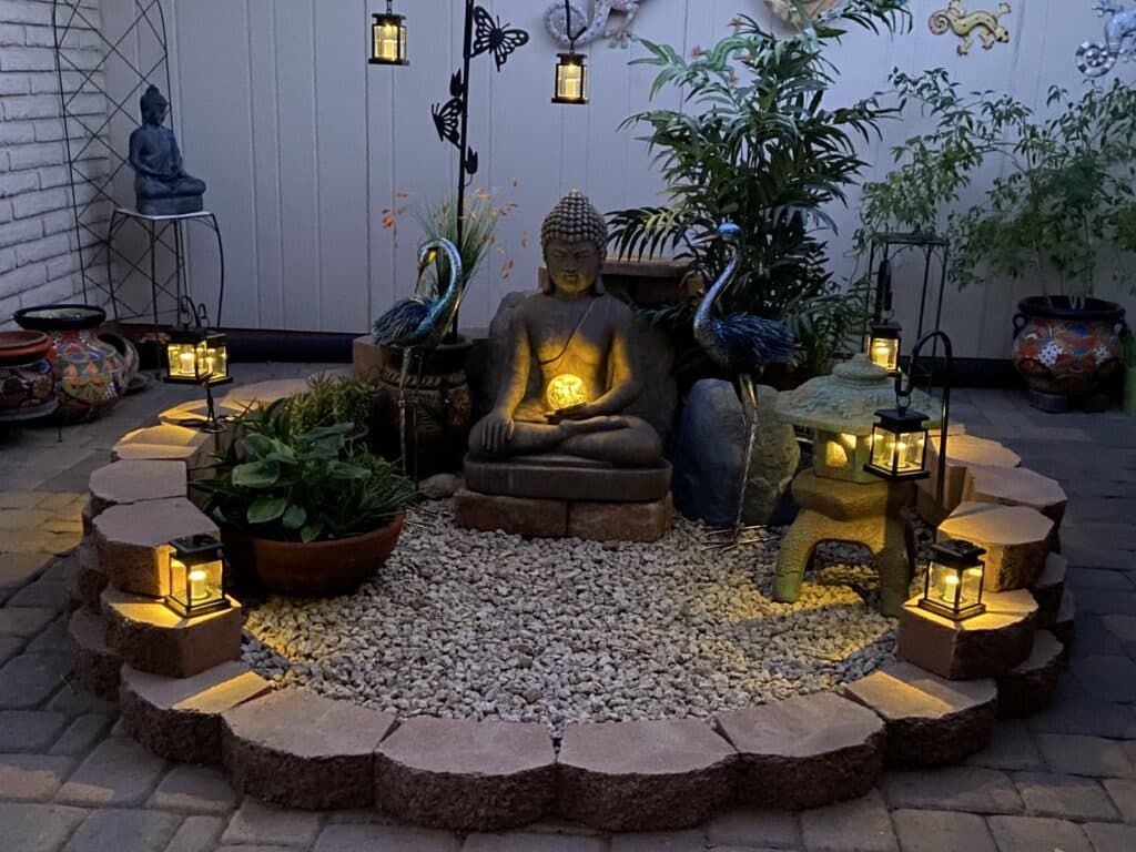 backyard buddha garden ideas