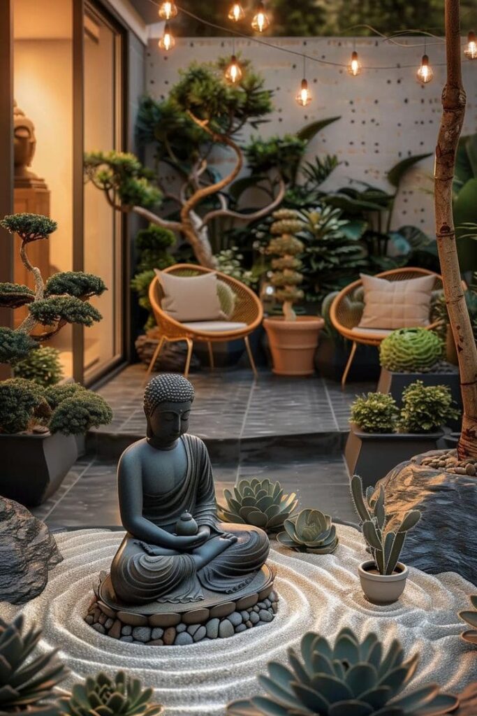 backyard buddha garden ideas 