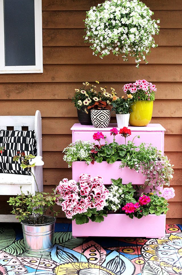 old dresser garden ideas